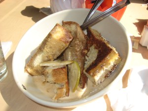 Chai French Toast at Orange