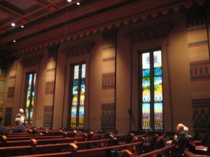 Interior of the Downtown Pres. Church