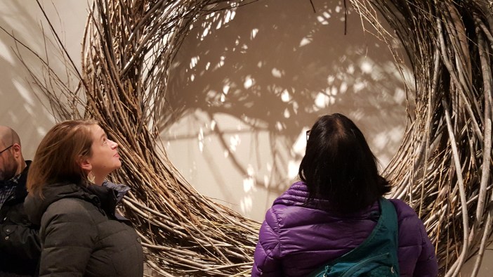 SF and I experiencing Wonder at the Renwick Gallery in Washington, DC. | Credit: Priya Chhaya