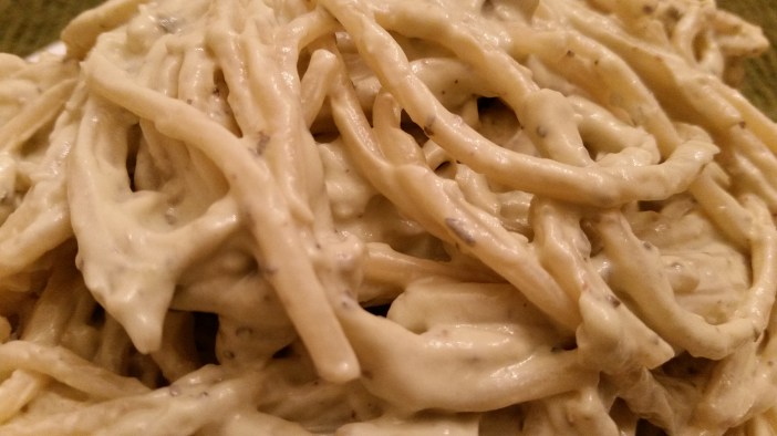 Healthy take on Alfredo